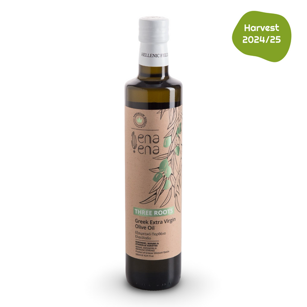 Ena Ena – Olio Extra Vergine di Oliva Tre Radici 500 ml (16.90 Fl.Oz)