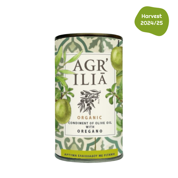 Agrilia | Condimento Orgânico de Azeite com Orégãos 250 ml