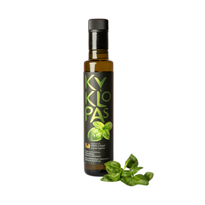 Olive Oil with Basil - Kyklopas 250 ml (8.45 Fl.Oz)