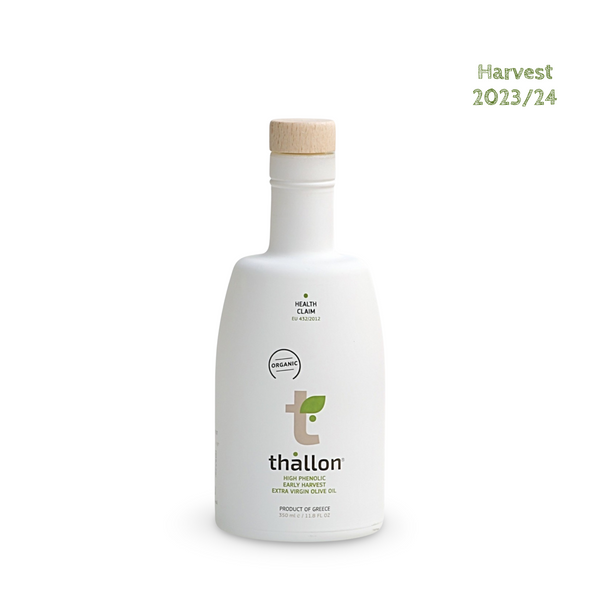 Thallon - Organic Early-harvest fresh olive oil 350ml (11.83 Fl.Oz)