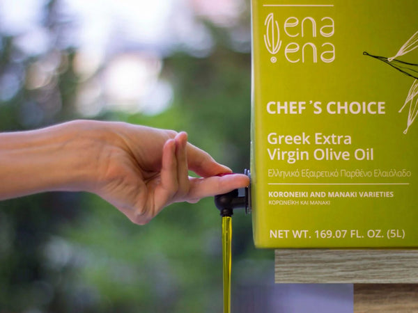 Ena Ena - シェフズチョイス EVOO - バッグインボックス包装 - 5LT (169.07 液量オンス)