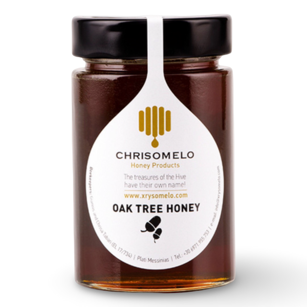 Chrisomelo Oak Honey from Nafpaktia Mountains – 480gr