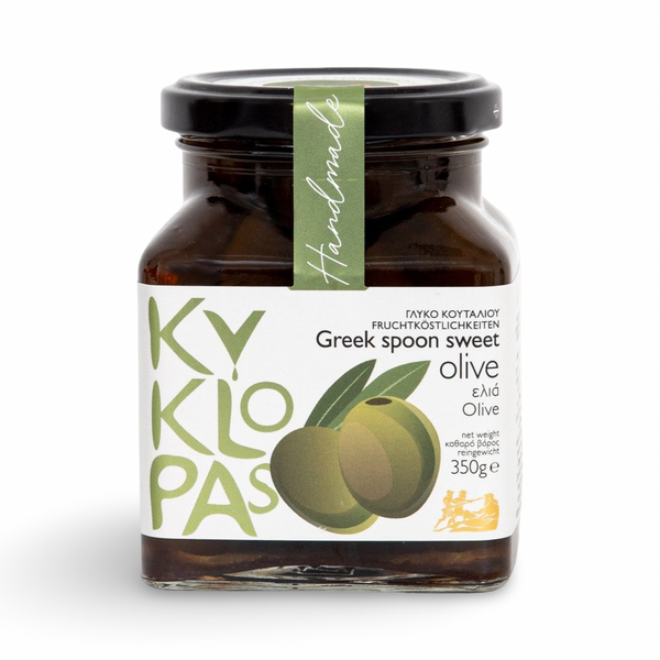 Traditional Greek Spoon Sweet – Whole Olive (Glyko Koutaliou) 350gr