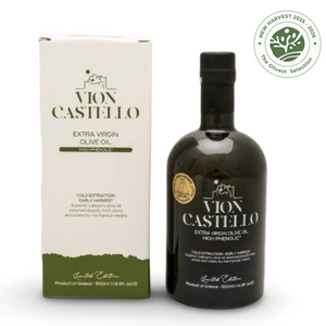 Vion Castello Organic High Polyphenol Olive Oil 500ml (16.9 fl oz)