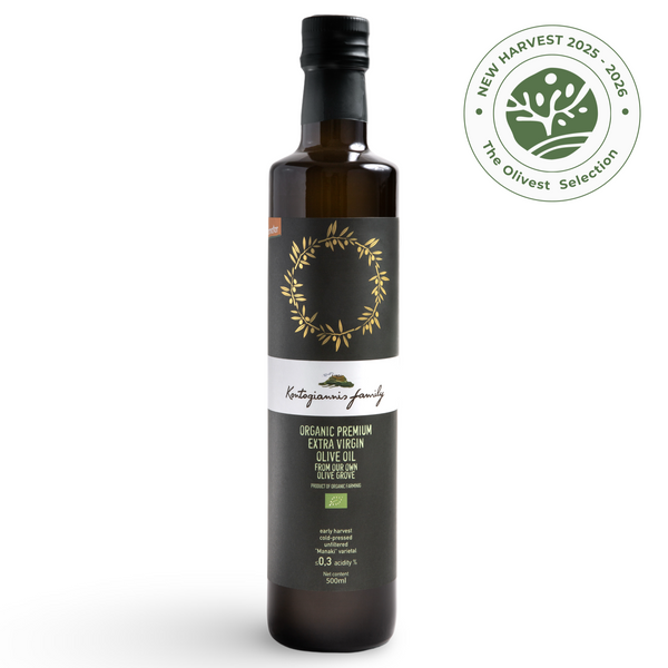 Kontiogianis Familie | BIO Manaki Frühlese EVOO | 500ml