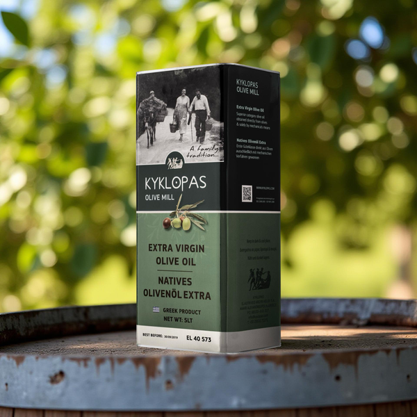 Κύκλωπας  Εξαιρετικό Παρθένο Ελαιόλαδο | Μάκρης Ποικιλία | 5L (169 fl oz)