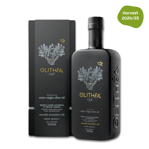 OLITHEA Olio Extravergine di Oliva Biologico Premium 500 ml (16.90 Fl.Oz)