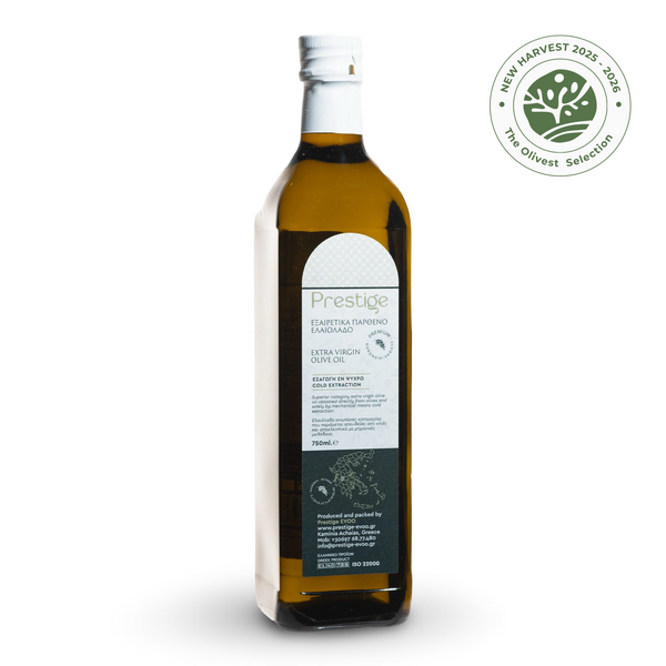PRESTIGE プレミアム エクストラバージンオリーブオイル – コロネイキ 750 ml