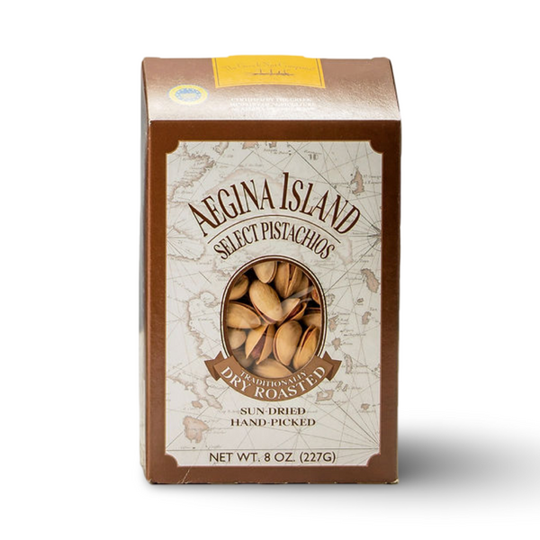 एजिना पिस्ताचियो PDO - भुना हुआ और बिना नमक के 227g