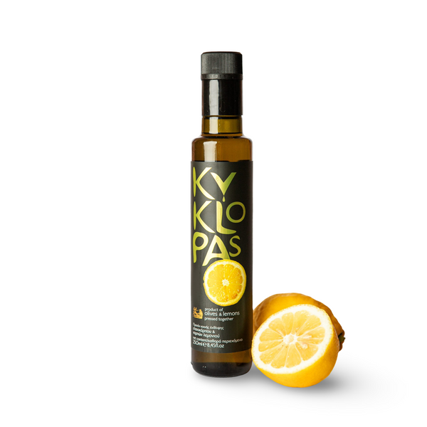 Κύκλωπας - Ελαιόλαδο με Λεμόνι 250 ml (8,45 Fl.Oz)