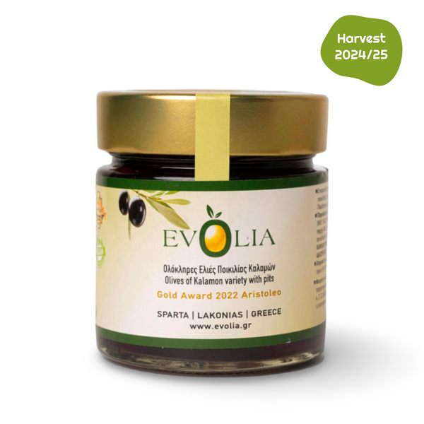 Aceitunas Kalamon Orgánicas Evolia 212 gr