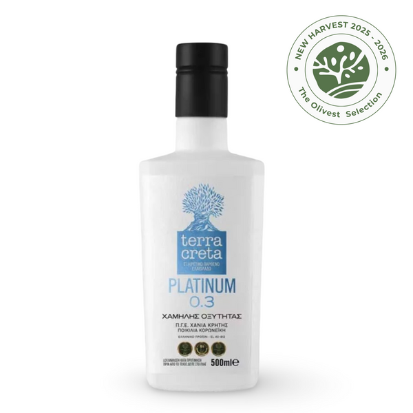 Terra Creta Platinum 0.3 - Extra Virgin Olive Oil 500ml