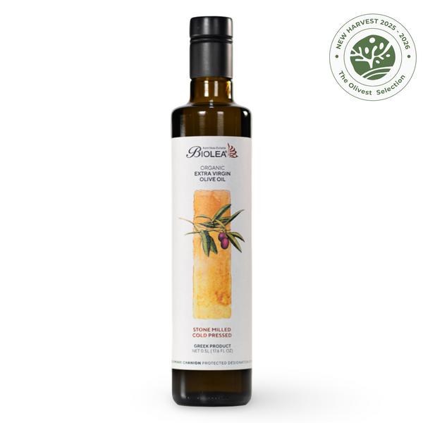 Biolea Astrikas EVOO – Traditionally Stone Milled, PDO Kolymvari Crete 500ml