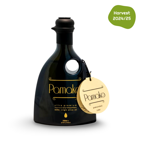 Ulei de măsline extravirgin organic premium cu conținut ridicat de fenolic Pamako 250 ml (8,45 Fl.Oz)