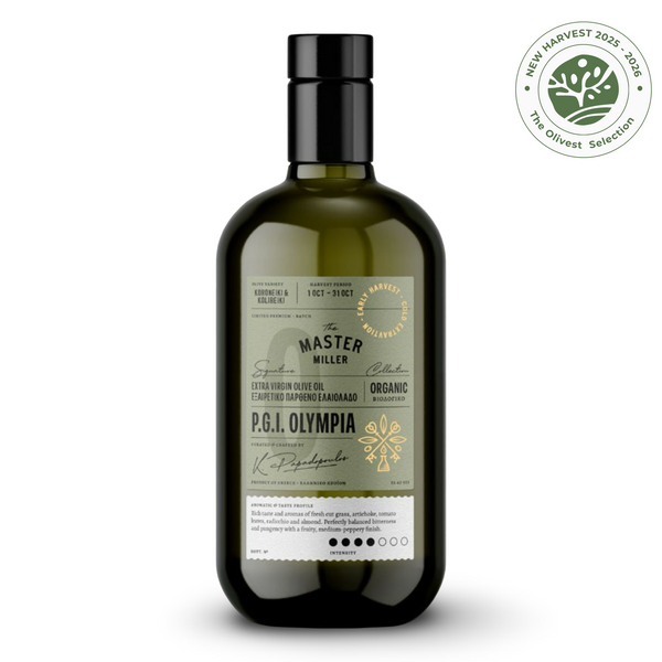Huile d'Olive Vierge Extra Biologique PGI Olympia - Le Maître Meunier - 500ml