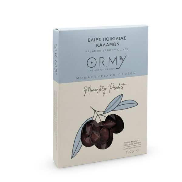 Ormylia Kalamon Variety Olives from Halkidiki - 250g