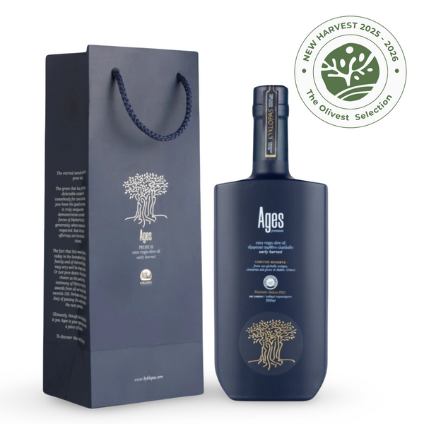 Kyklopas Ages EVOO | Alexandroupoli | Makris | Limitat |500 ml (16,90 Fl.Oz)