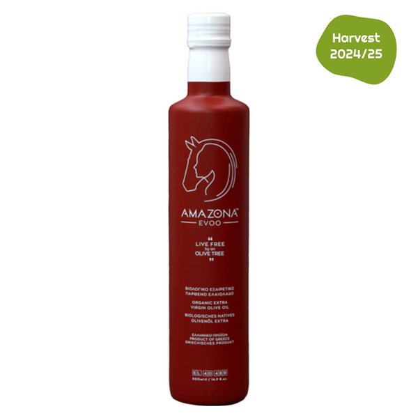 Amazona | Arbequina Extra Virgin Olive Oil 500 ml (16.90 Fl.Oz)