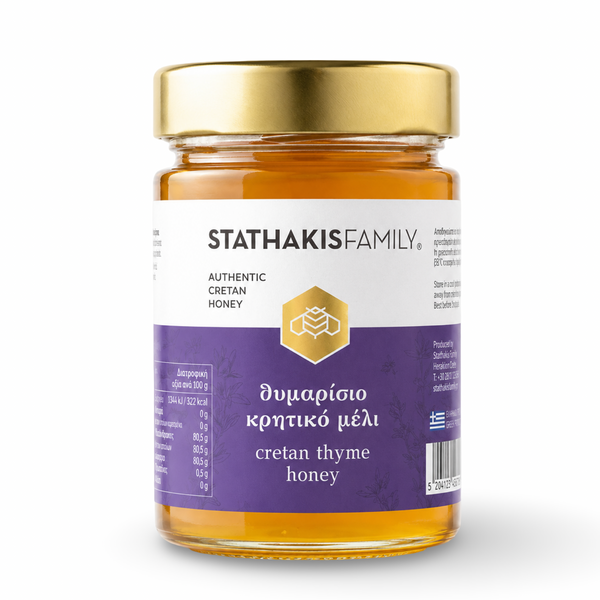 Miel Cretense Stathakis | Tomillo, Hierbas y Pino | 450gr