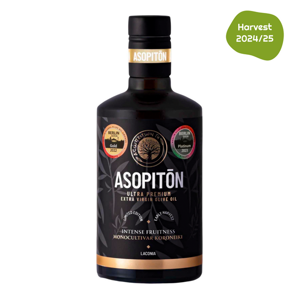 ASOPITON Ultra Premium EVOO 500ml (16.90 Fl.Oz)