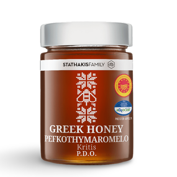 Stathakis authentic Cretan Honey PDO – Pine & Thyme 450gr