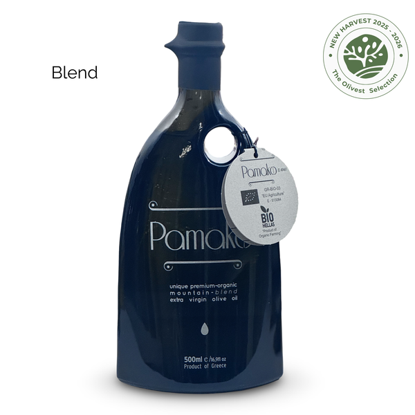 Pamako Organic Blend Extra Virgin Olive Oil 500ml (1,466 mg/kg)