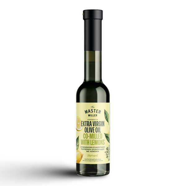 Lemon Infused Extra Virgin Olive Oil – The Master Miller 250ml