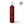 Red bottle of Amazona olive oil with a white cap on a white background