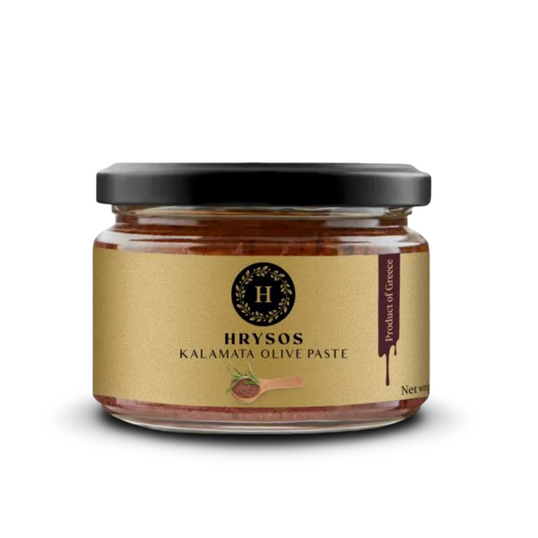 Hrysos Black Olive Tapenade – Authentic Mediterranean Spread 230gr