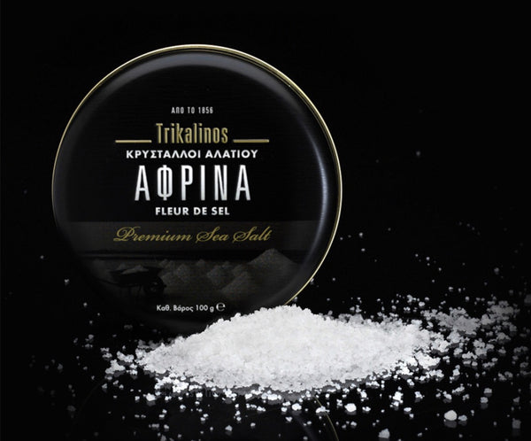 Afrina Sea Salt  by Trikalinos - Greek Finishing Salt 90g