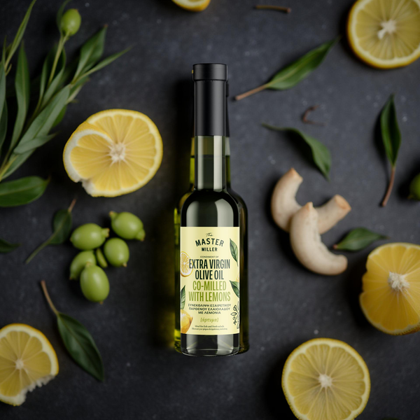 Lemon Infused Extra Virgin Olive Oil – The Master Miller 250ml