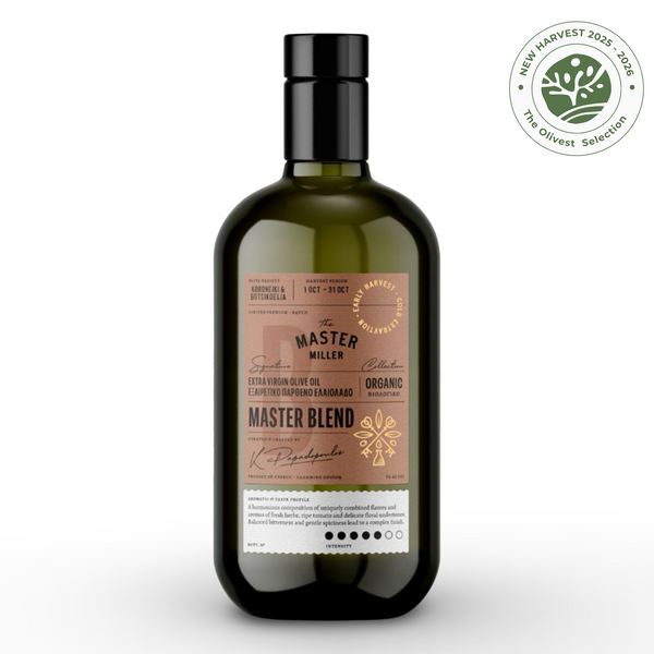 PGIオリンピア オーガニック エクストラバージンオリーブオイル - ザ・マスターミラー - 500ml