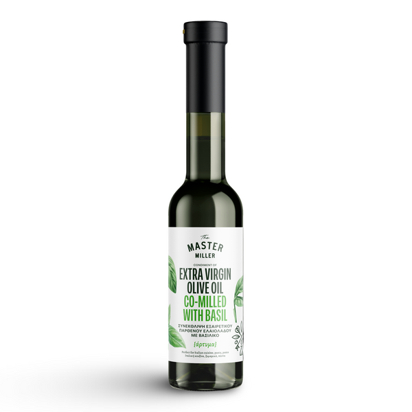 Basil Infused Extra Virgin Olive Oil – The Master Miller 250ml
