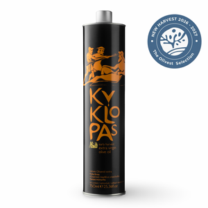 Kyklopas Early Harvest Extra Virgin Olive Oil Tin 750ml (25.36 fl oz)