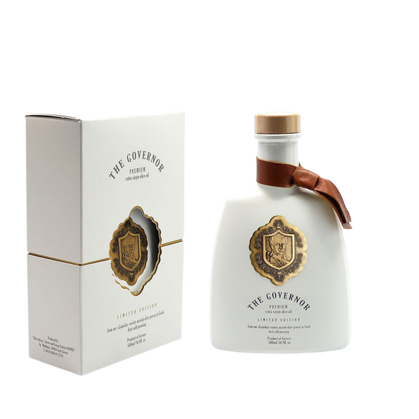 The Governor, Limited Extra Virgin Unfiltered Olive Oil EDITION 500ml (16.90 Fl.Oz)