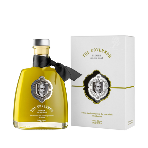 The Governor, Premium Extra Virgin Unfiltered Olive Oil 500ml (16.90 Fl.Oz)