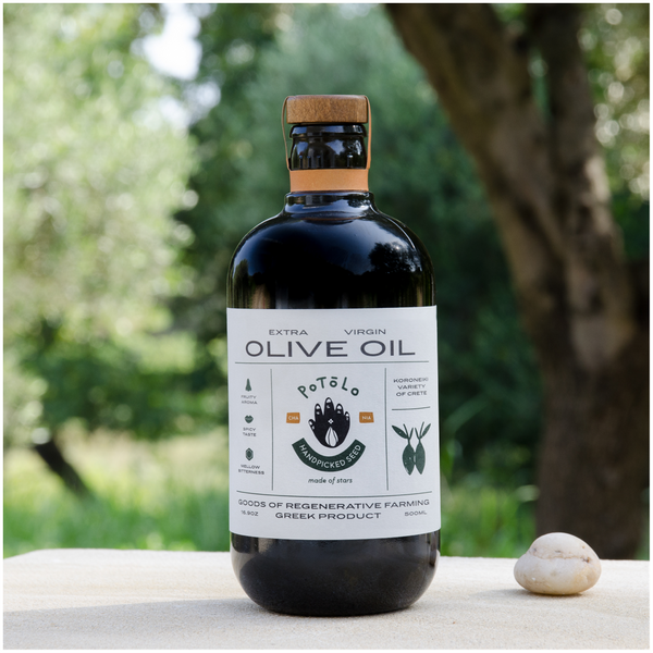 PoTolo Extra Virgin Olive Oil - Regenerative Farming 500ml (16.90 Fl.Oz)
