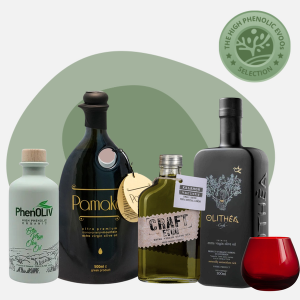 Olivenschachtel I | Hochphenolische Olivenöle 2023 + Geschenk