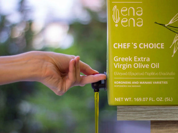 Ena Ena - Chef's Choice EVOO - Bag-in-Box Packaging - 5LT (169.07 Fl.Oz)