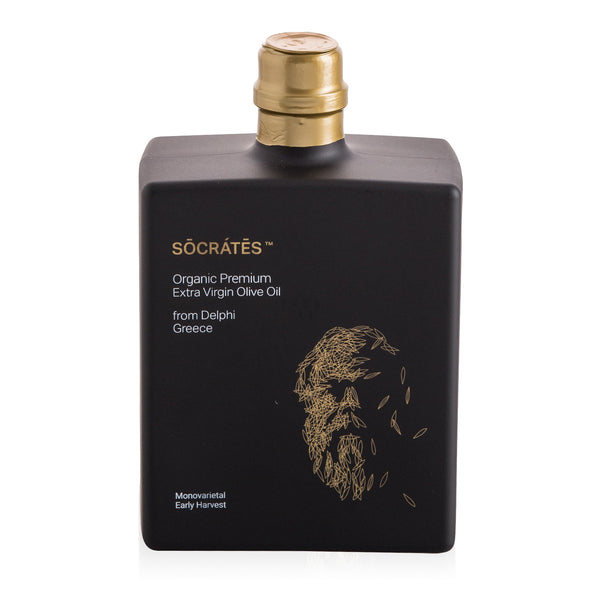 Socrates Oil - Premium Extra Virgin Olive Oil Organic 500 ml.