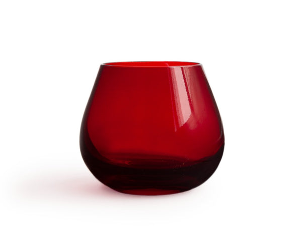 كأس العقيق الأحمر لتذوق زيت الزيتون البكر الممتاز