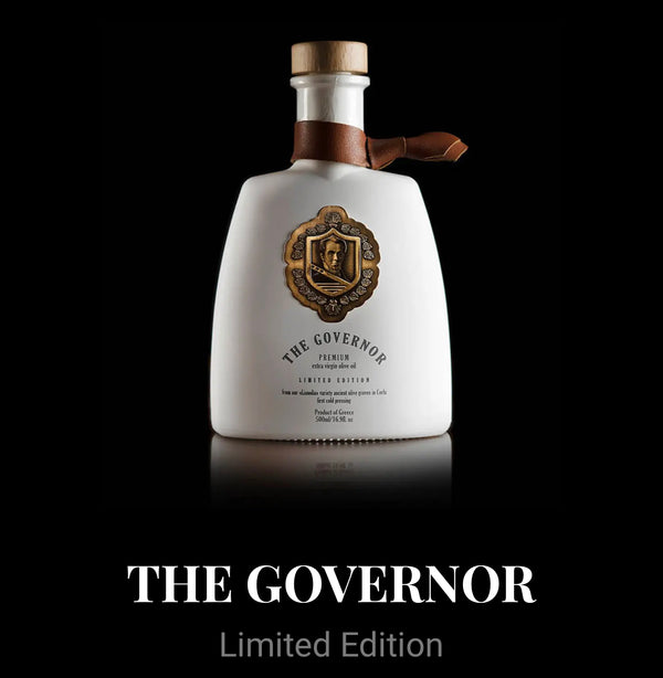 The Governor, Édition limitée d'huile d'olive extra vierge non filtrée 500 ml (16,90 Fl.Oz)
