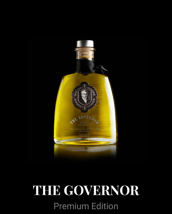 The Governor, Huile d'olive extra vierge non filtrée de qualité supérieure 500 ml (16,90 Fl.Oz)